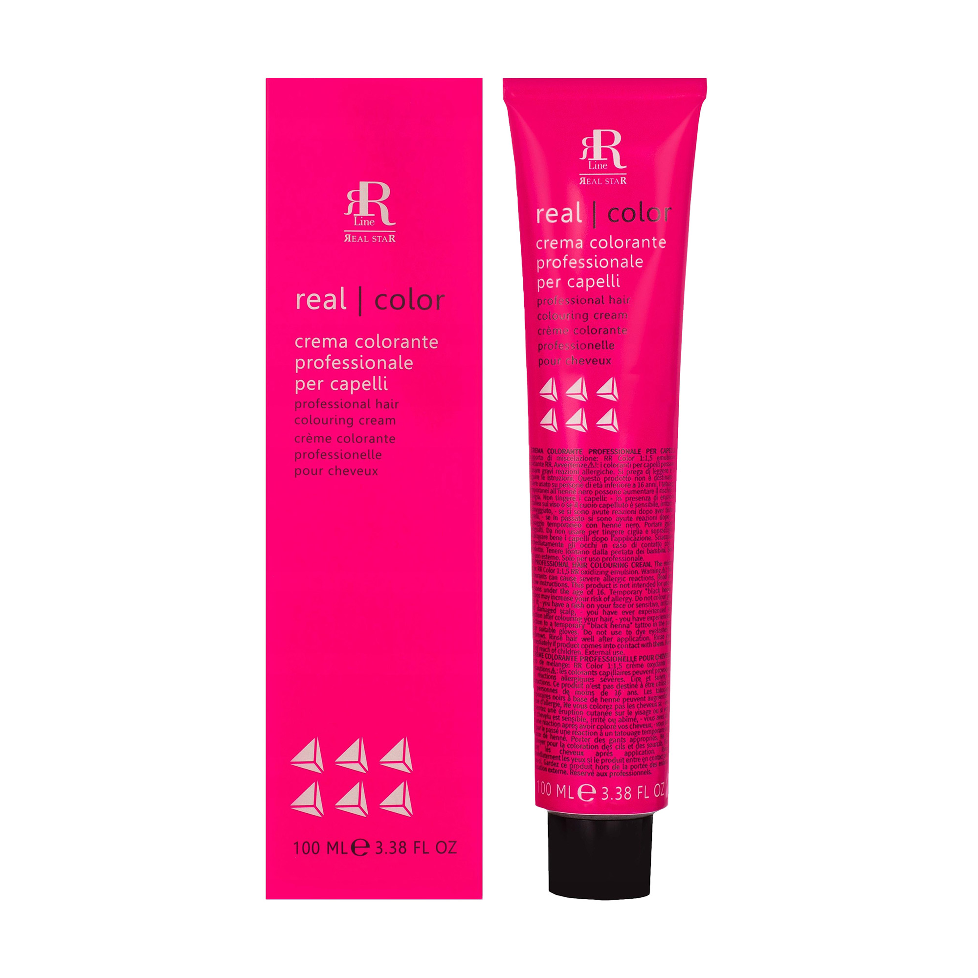 Перманентна крем-фарба для волосся RR Line Hair Colouring Cream 5/66 Інтенсивний світлий червоний каштан, 100 мл